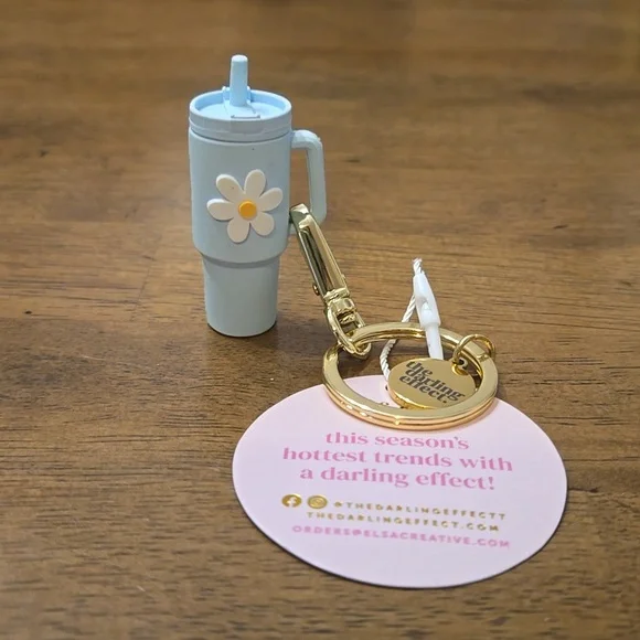 The Darling Effect Tumbler Key Chains Set of 3 - Picture 2 of 5